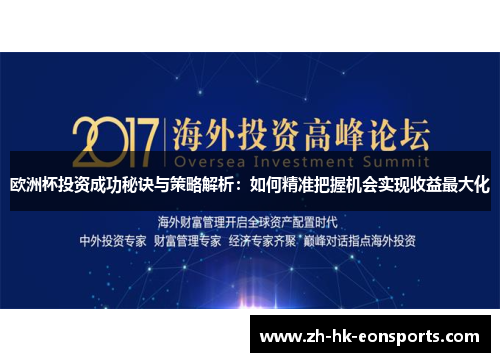 欧洲杯投资成功秘诀与策略解析：如何精准把握机会实现收益最大化