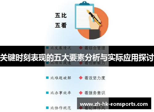 关键时刻表现的五大要素分析与实际应用探讨