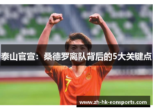 泰山官宣：桑德罗离队背后的5大关键点